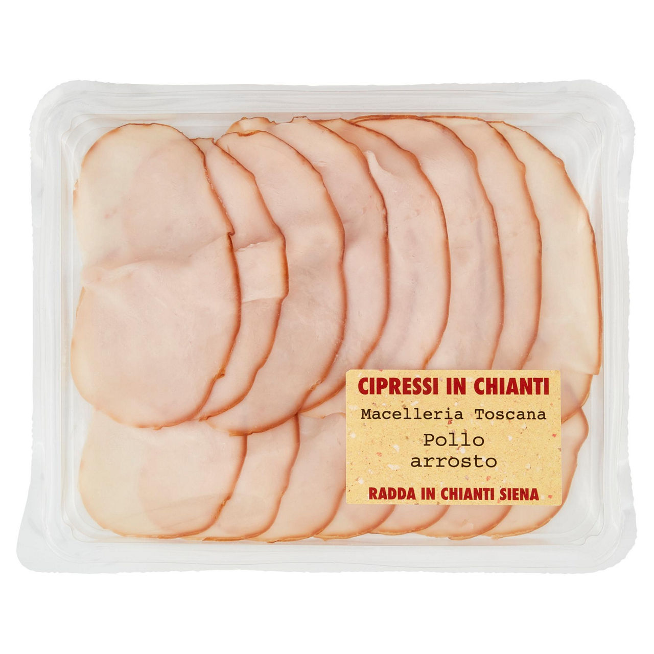 Pollo arrosto affettato 80 gr