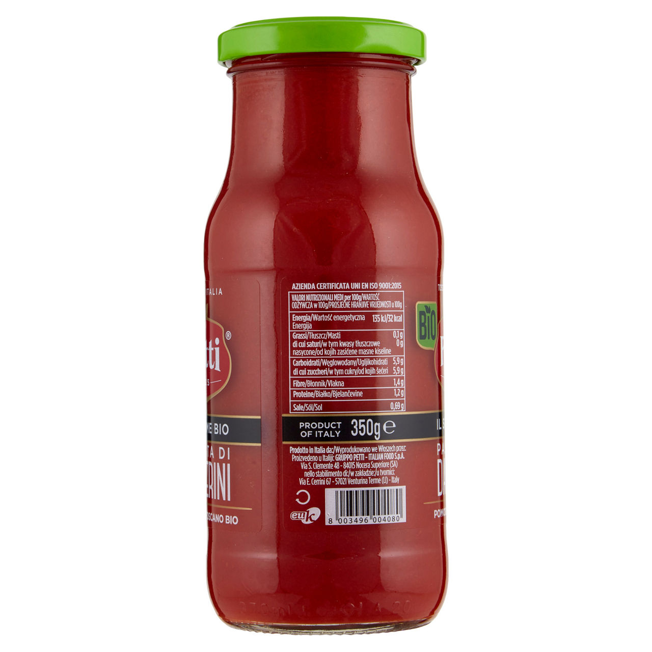 Passata di datterini bio il sublime petti bottiglia gr.350 - Immagine 51