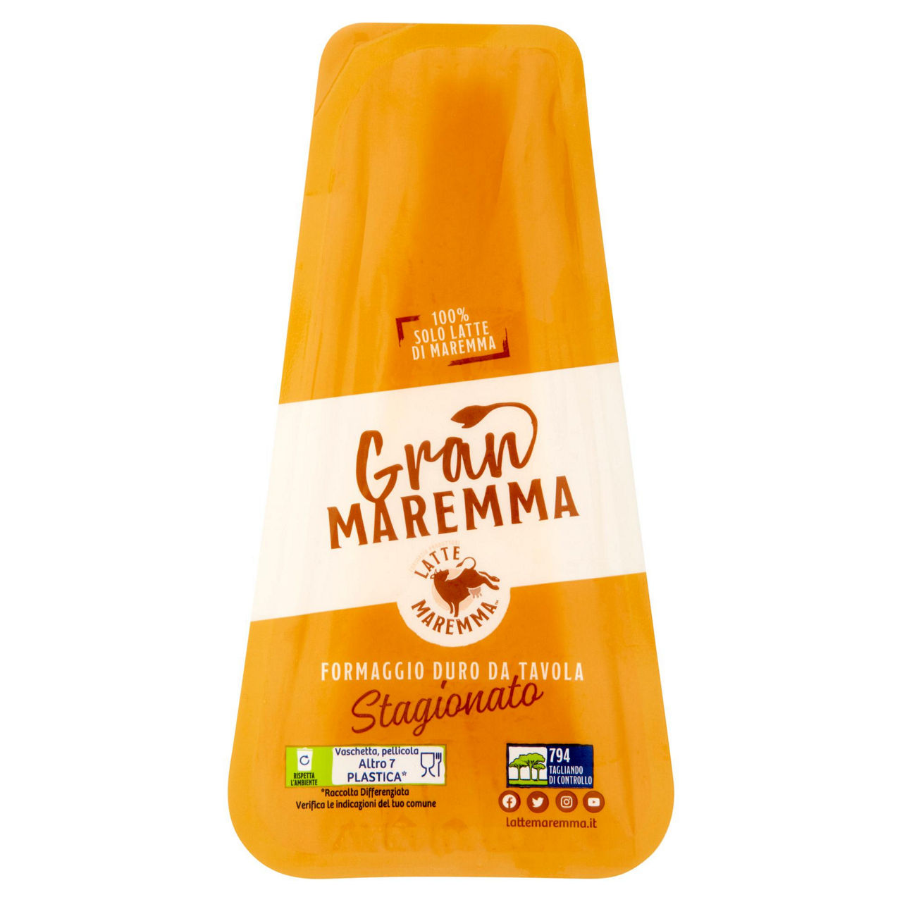 Formaggio duro stagionato 300 gr - Immagine 01
