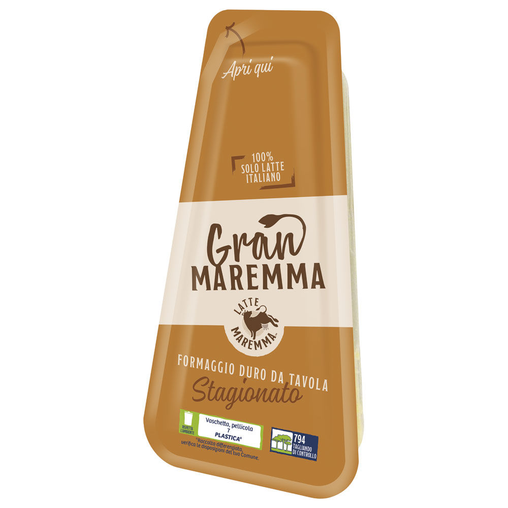 Formaggio duro stagionato 300 gr