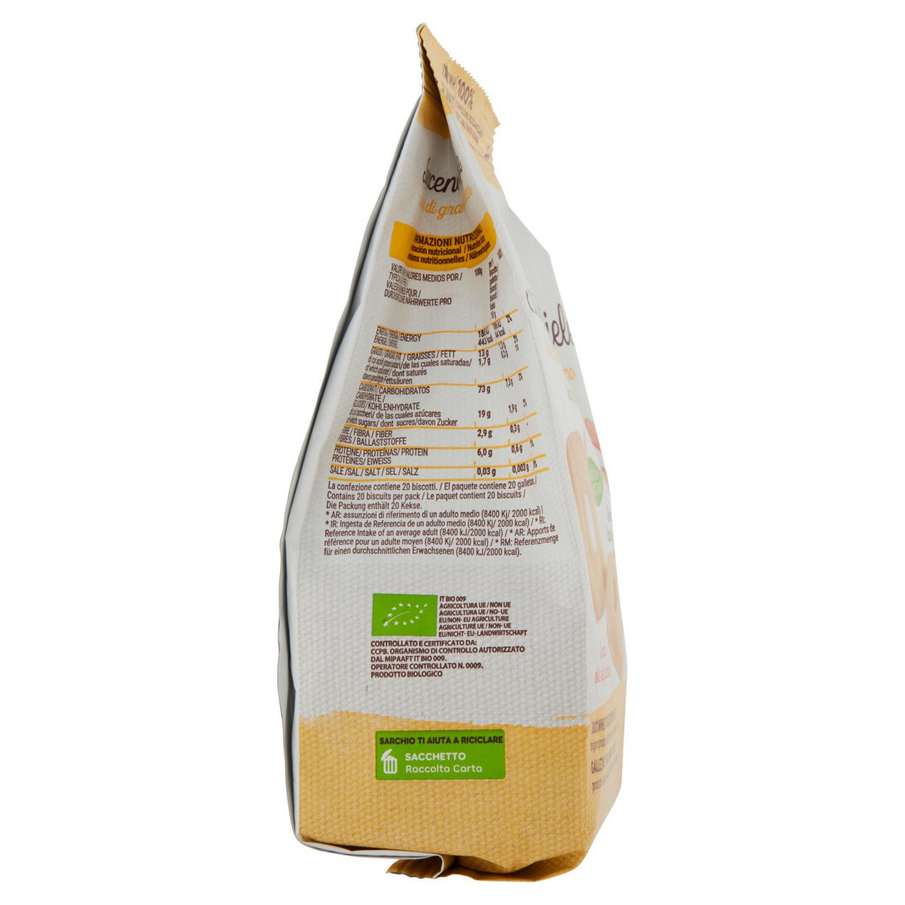 Biscotti di grano saraceno con miele bio 200 gr - Immagine 51