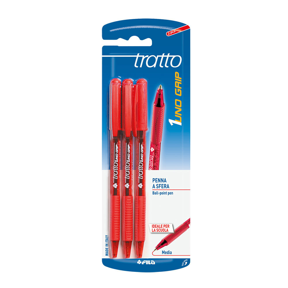 3 penne sfera 1grip rosso
