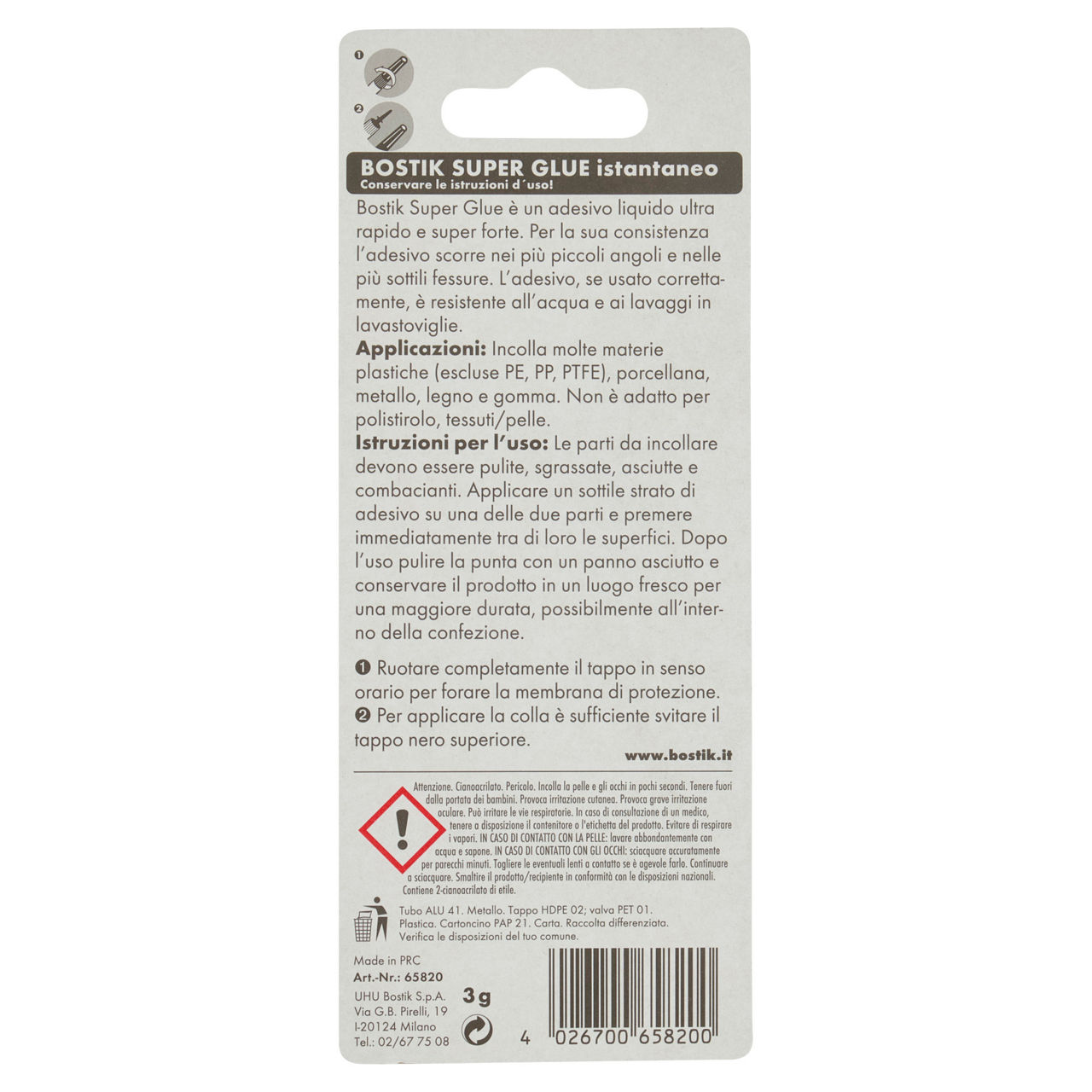 Bostik super glue 3g - Immagine 41