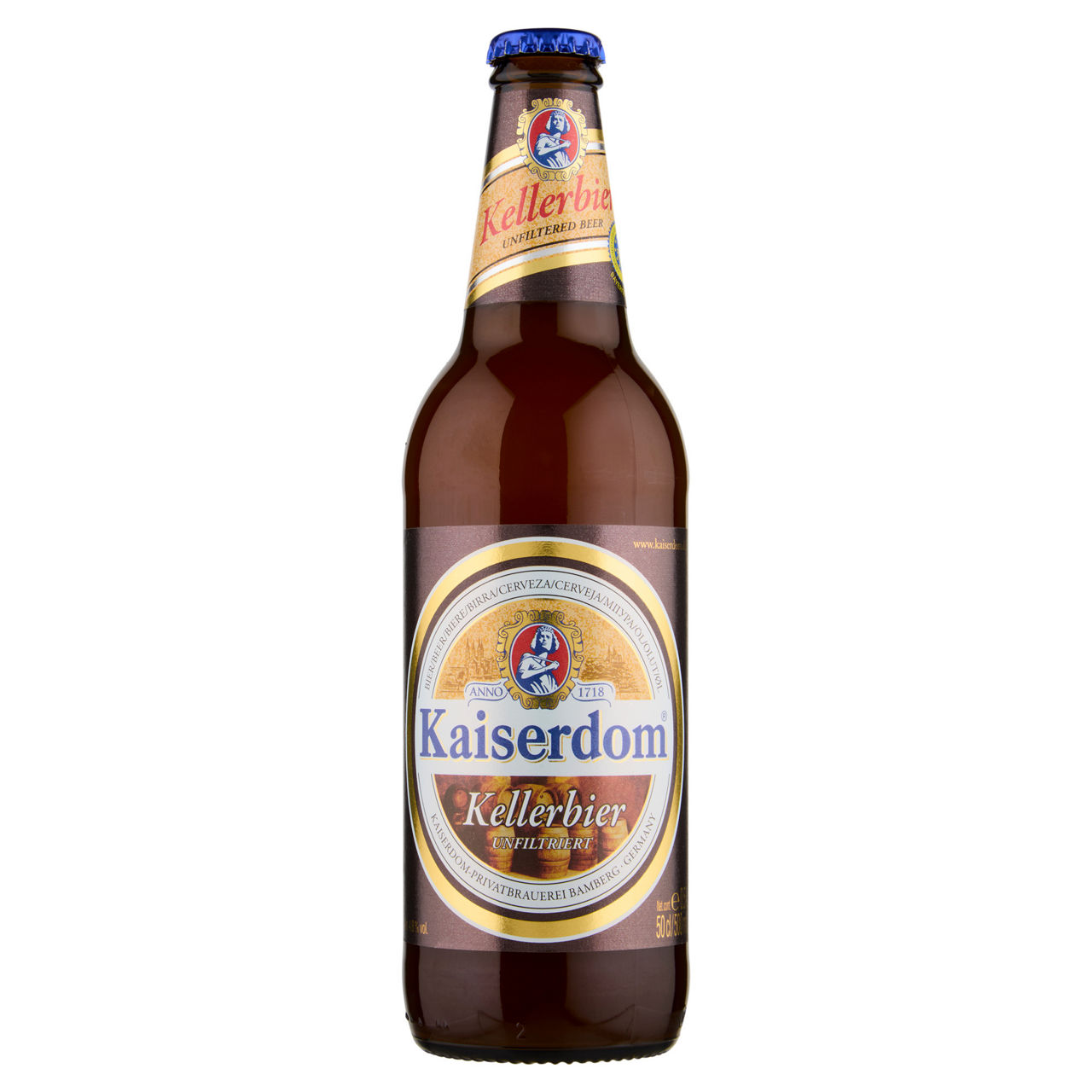 Birra Kaiserdom Kellerbier non filtrata IGP 500 ml