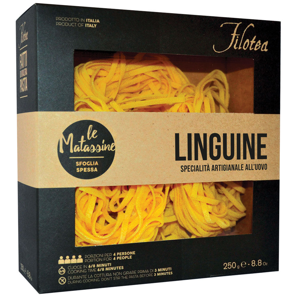 Linguine pasta all'uovo 250 gr