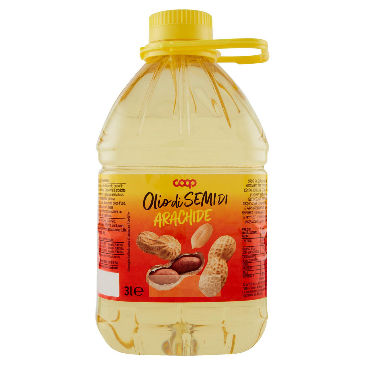 Olio di semi di arachide coop bottiglia  l 3 - Immagine 11