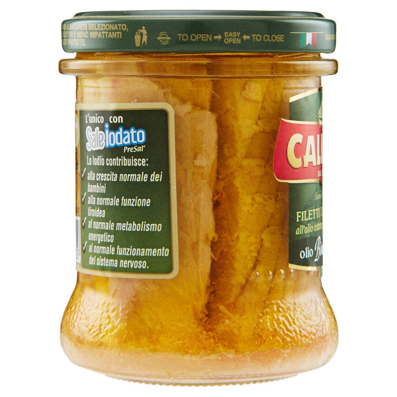 Filetti di tonno olio extravergine oliva biologico callipo vaso vetro g 175 - Immagine 51