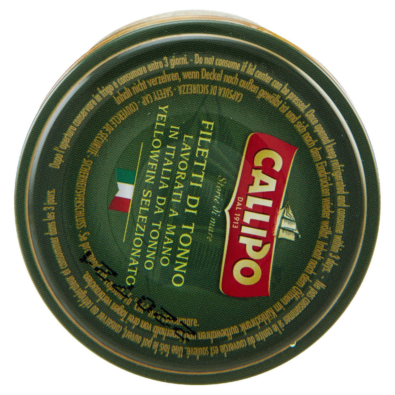 Filetti di tonno olio extravergine oliva biologico callipo vaso vetro g 175 - Immagine 41