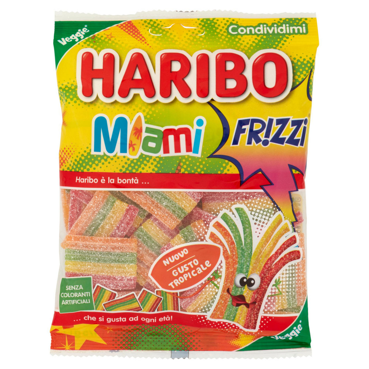 Caramelle gommose Miami Frizzi 175 gr