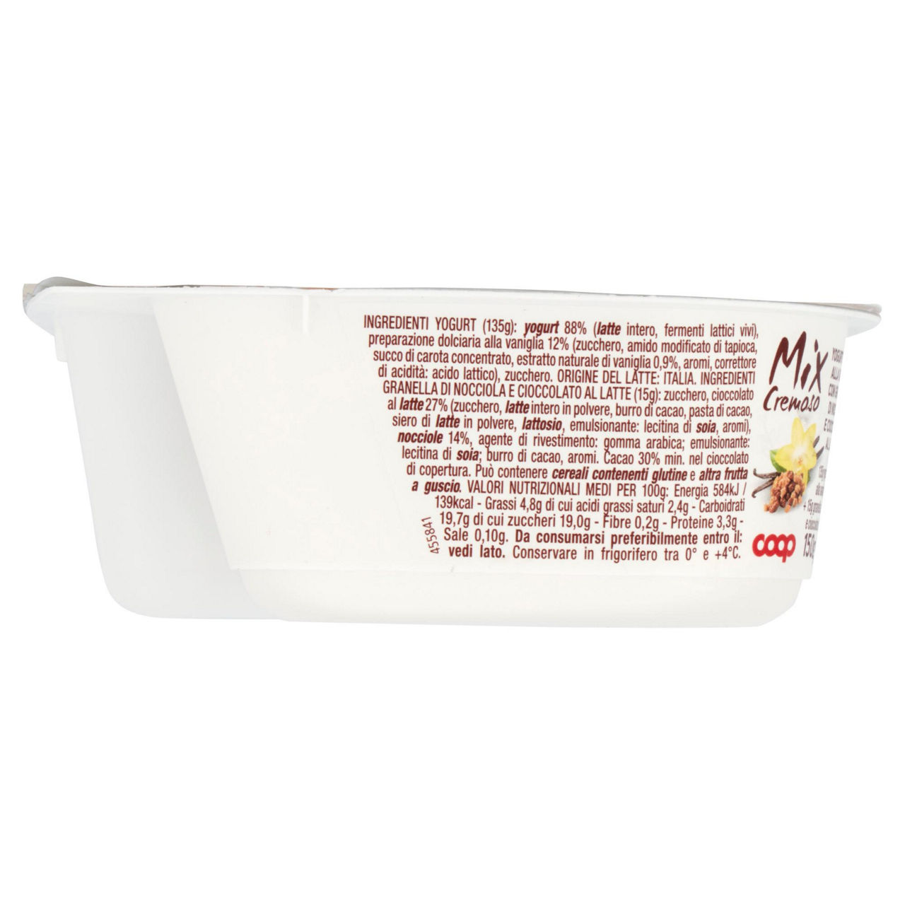 Yogurt cremoso alla vaniglia con granella di nocciole e cioccolato 150 gr - Immagine 21