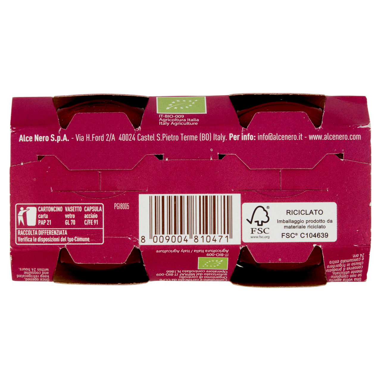 Omogeneizzato di prugna e mela bio 2 pz x 80 gr - Immagine 11