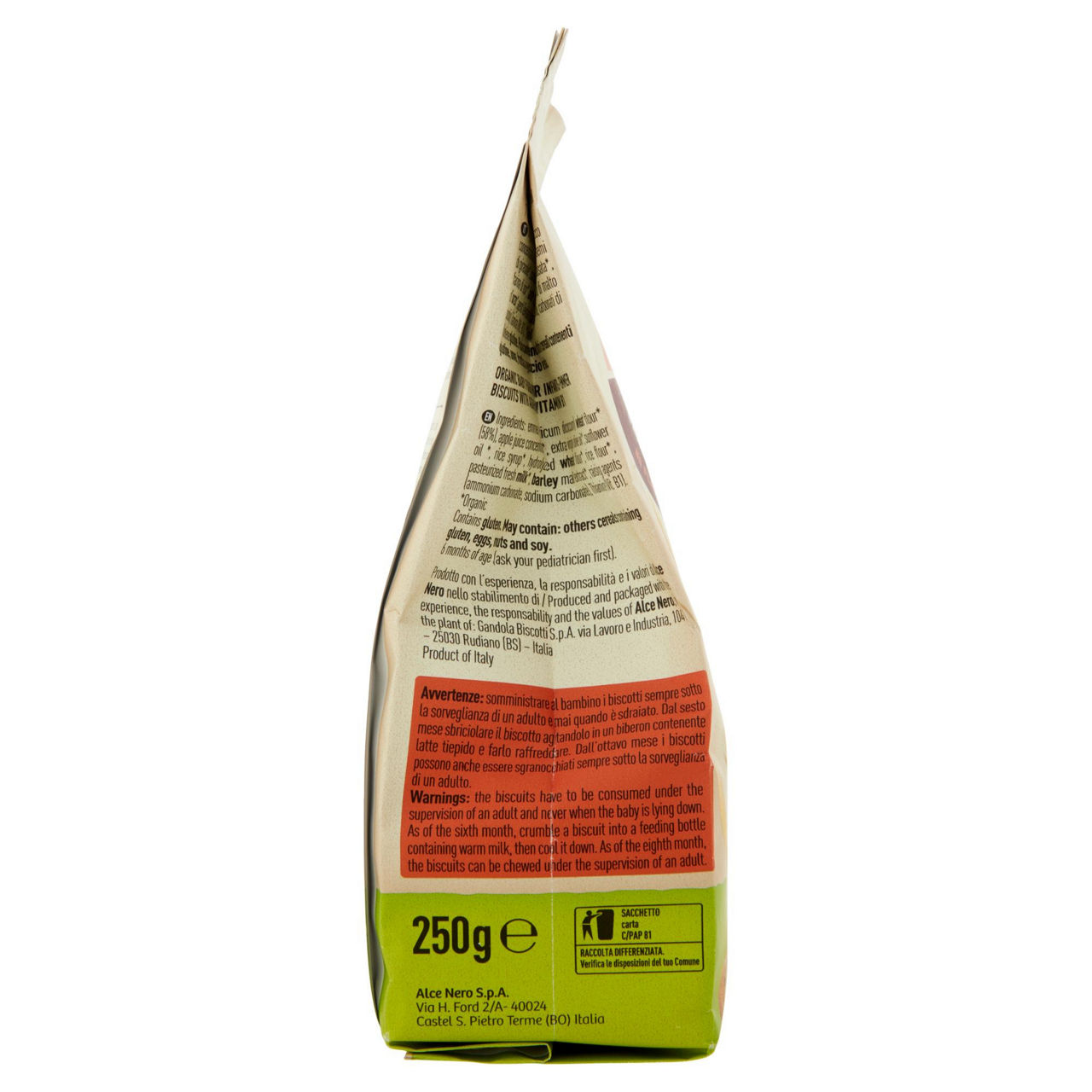 Biscotti di farro bio 250 gr - Immagine 51