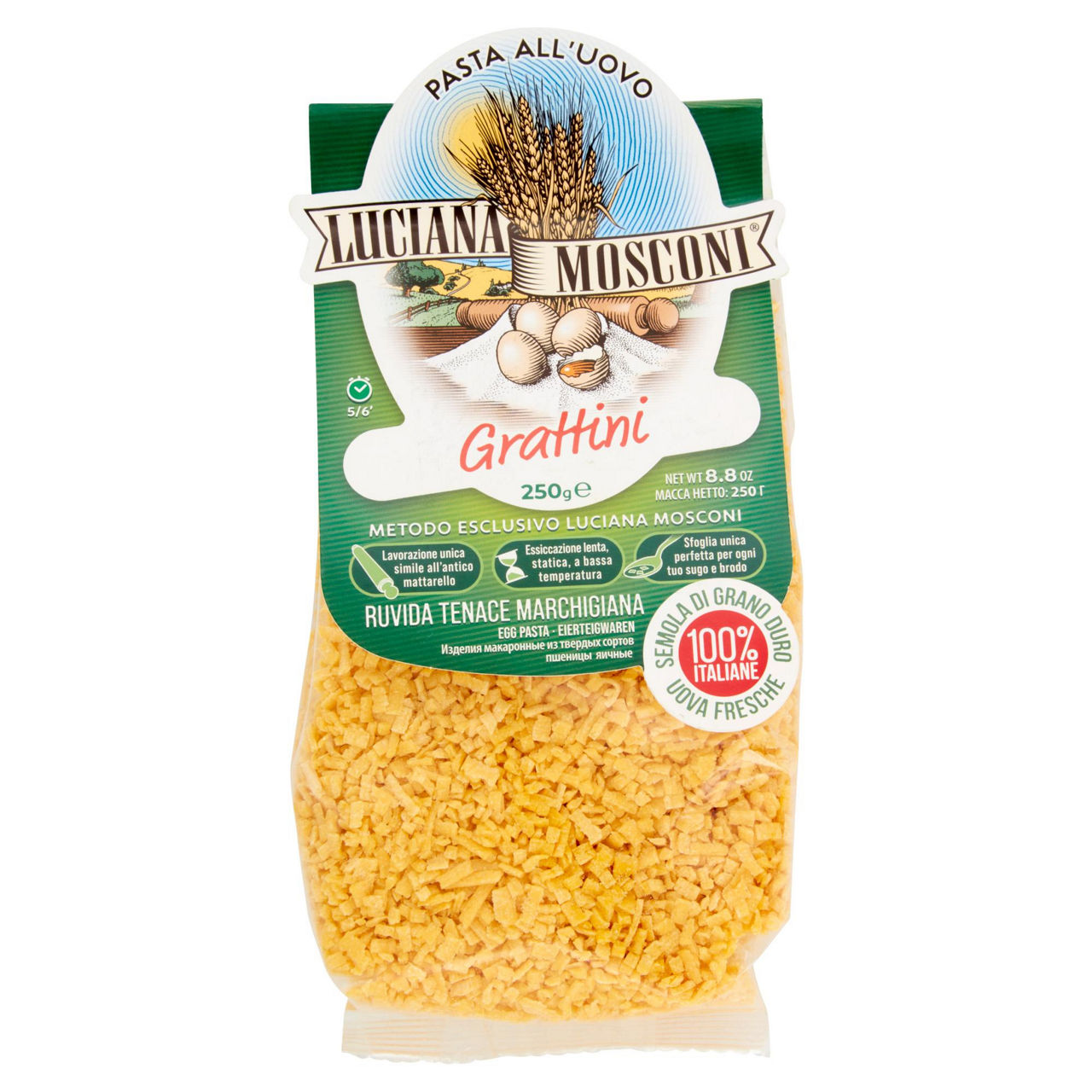 Grattini pasta all'uovo 250 gr - Immagine 01