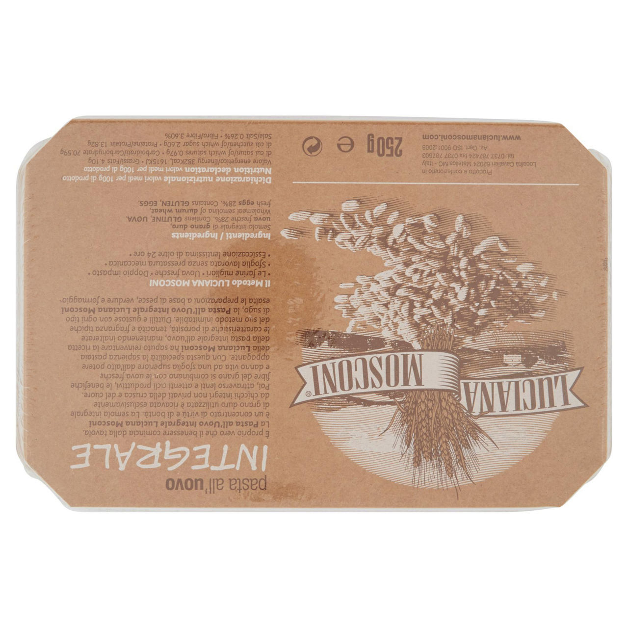 Fettuccine integrali pasta all'uovo 250 gr - Immagine 21