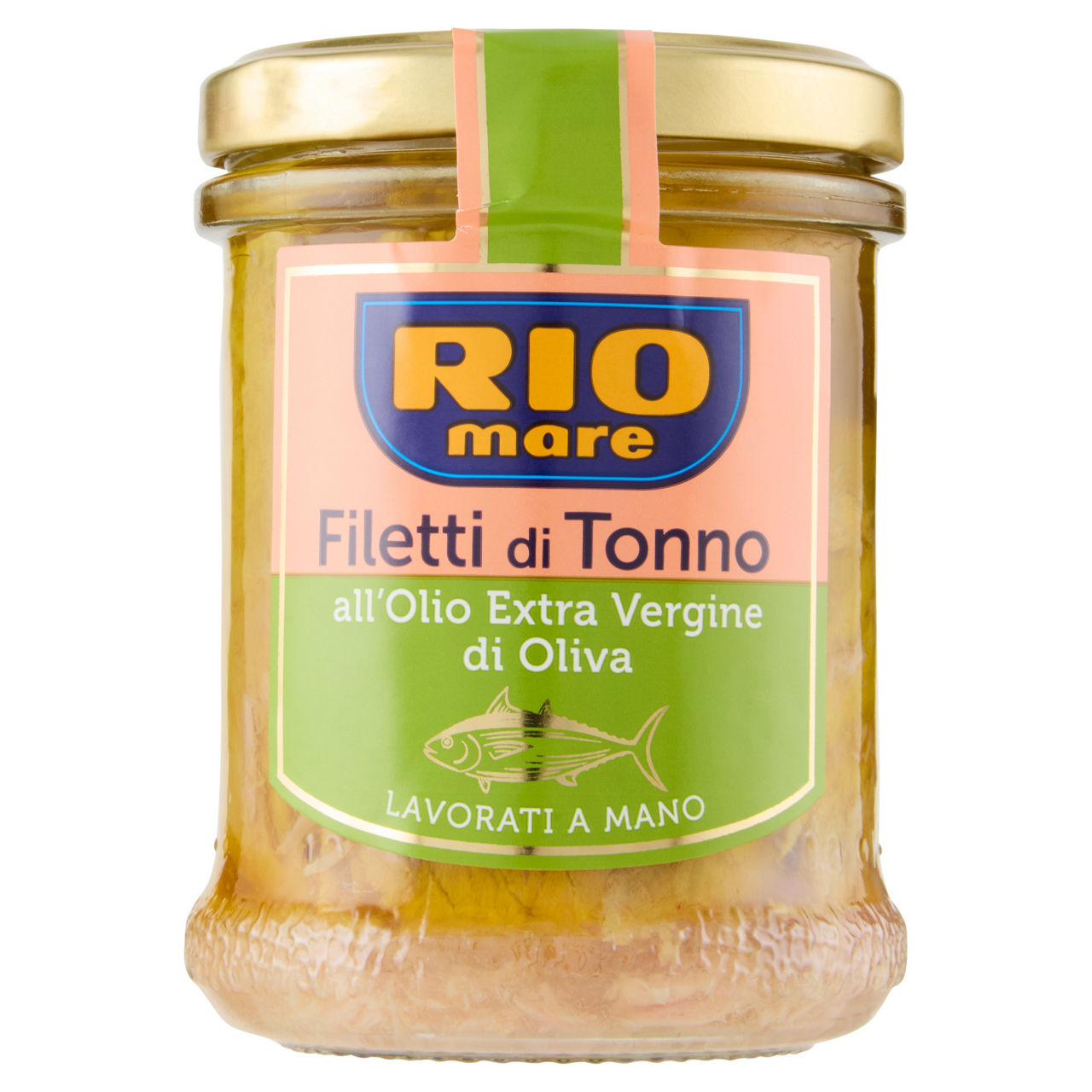 Filetti di tonno all'olio extra vergine di oliva 180 gr