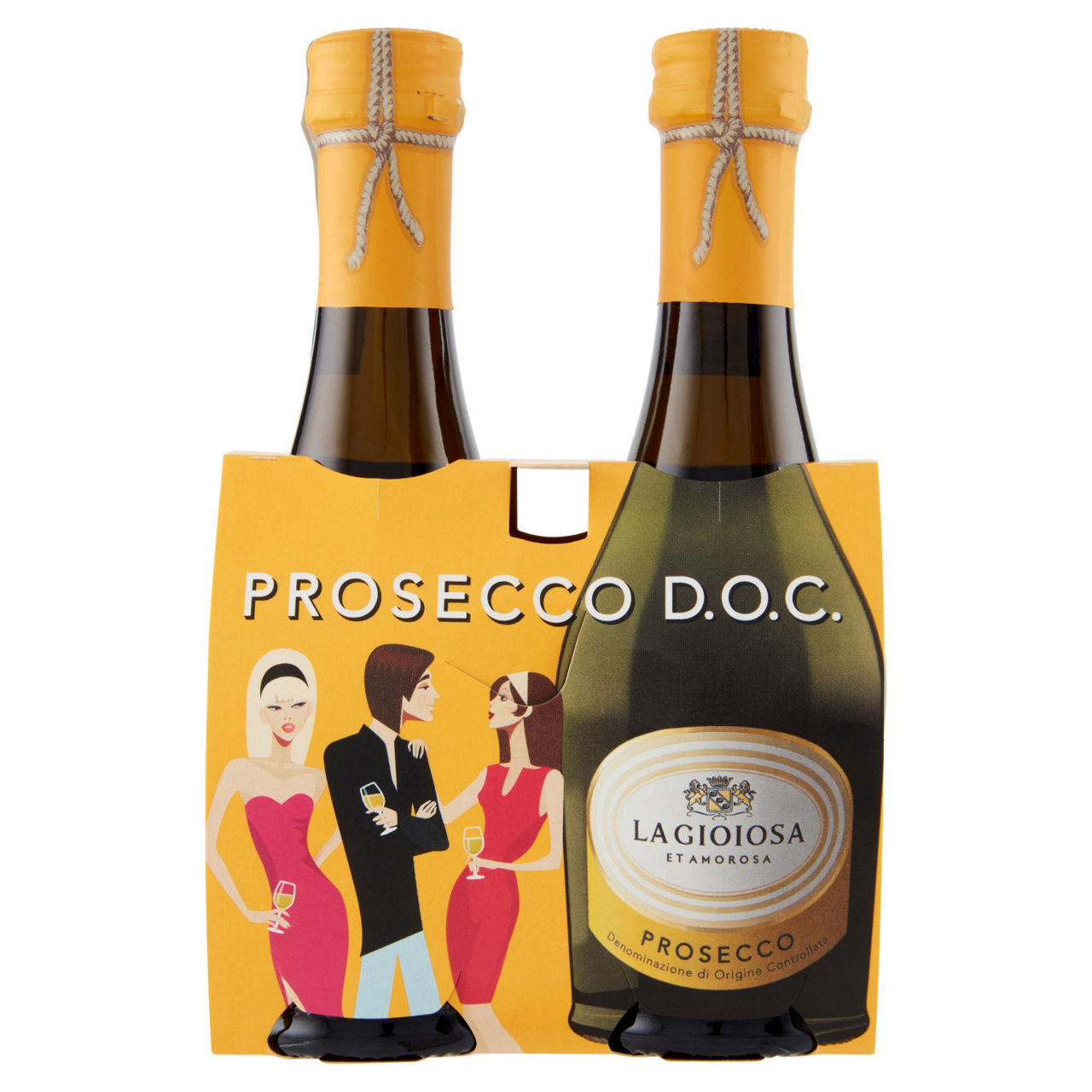 Mini spumante Prosecco DOC 2 pz x 200 ml - Immagine 01