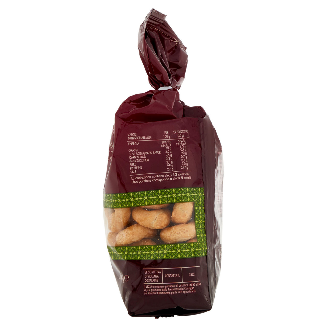 Taralli alla pugliese con olio extra vergine di oliva 400 gr - Immagine 21