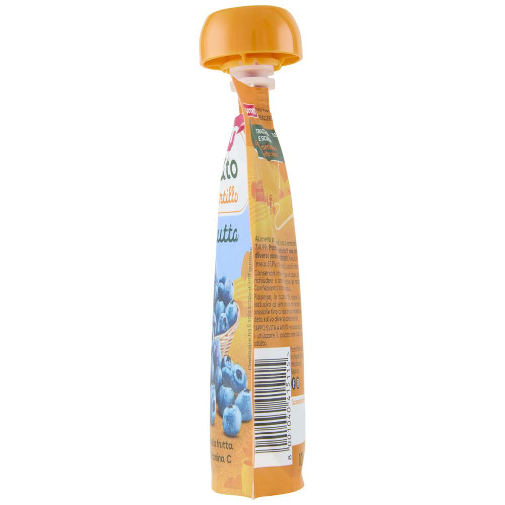 Pouch di mela e mirtillo 100 gr - Immagine 31