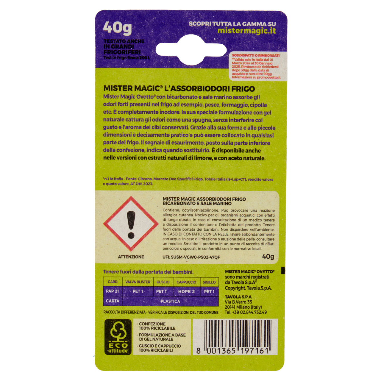 Deo frig ovet bicar mr.magi40g - Immagine 41