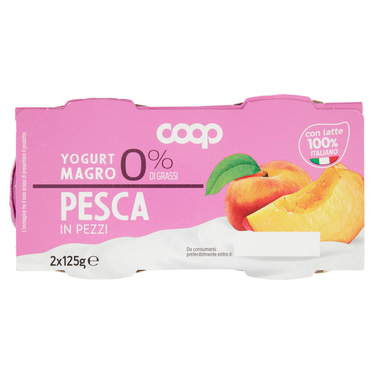 Yogurt magro con pesca 2 pz da 125 gr - Immagine 41