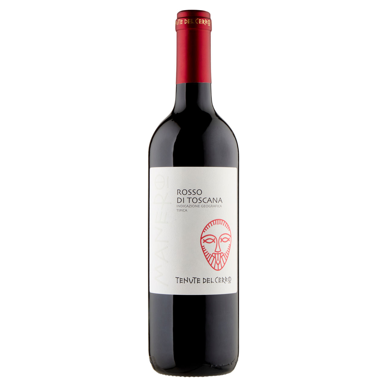 Vino rosso Manero Rosso di Toscana IGT 750 ml