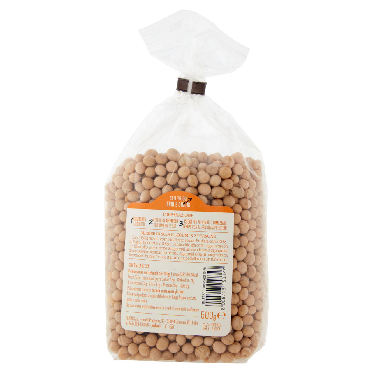 Soia gialla 500 gr - Immagine 41