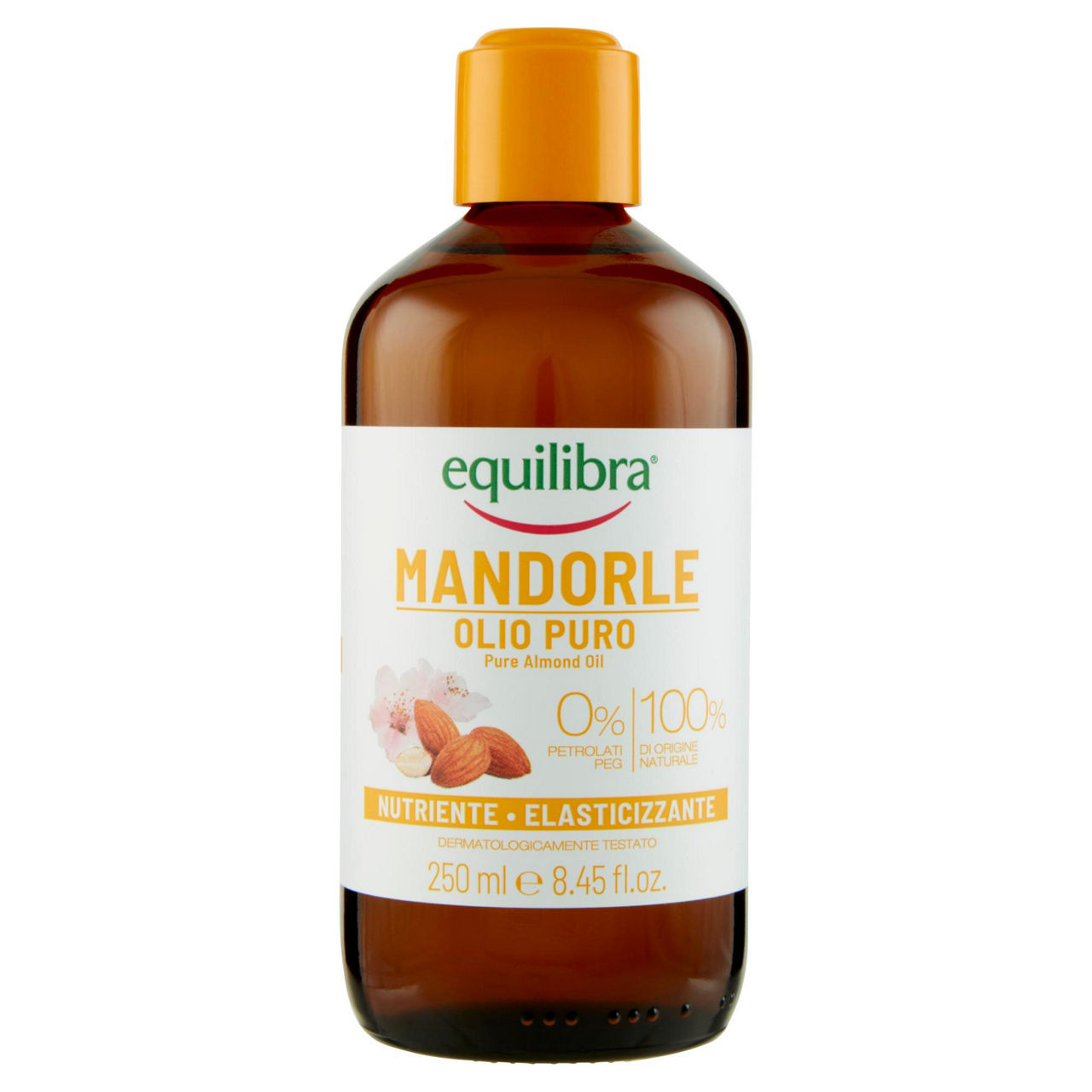Olio di mandorle dolci equilibra 250 ml - Immagine 01