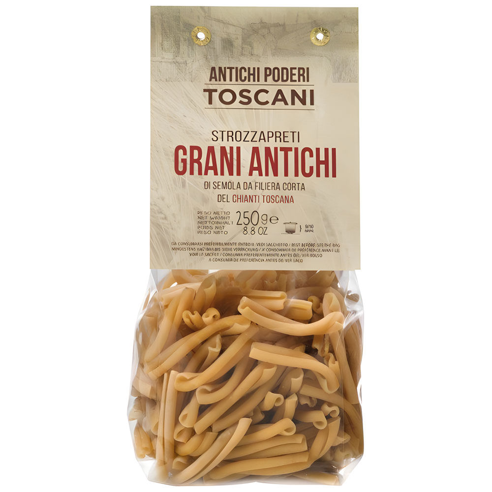 Strozzapreti grani antichi 250gr.antichi poderi toscani - Immagine 01