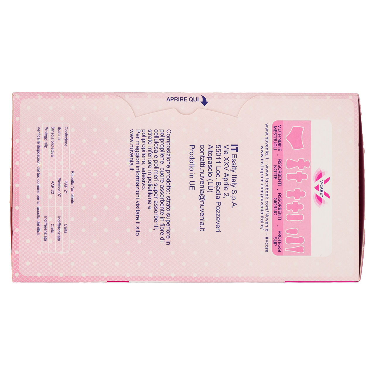 Proteggi slip nuvenia multistyle ripiegati in bustina pz. 30 - Immagine 41