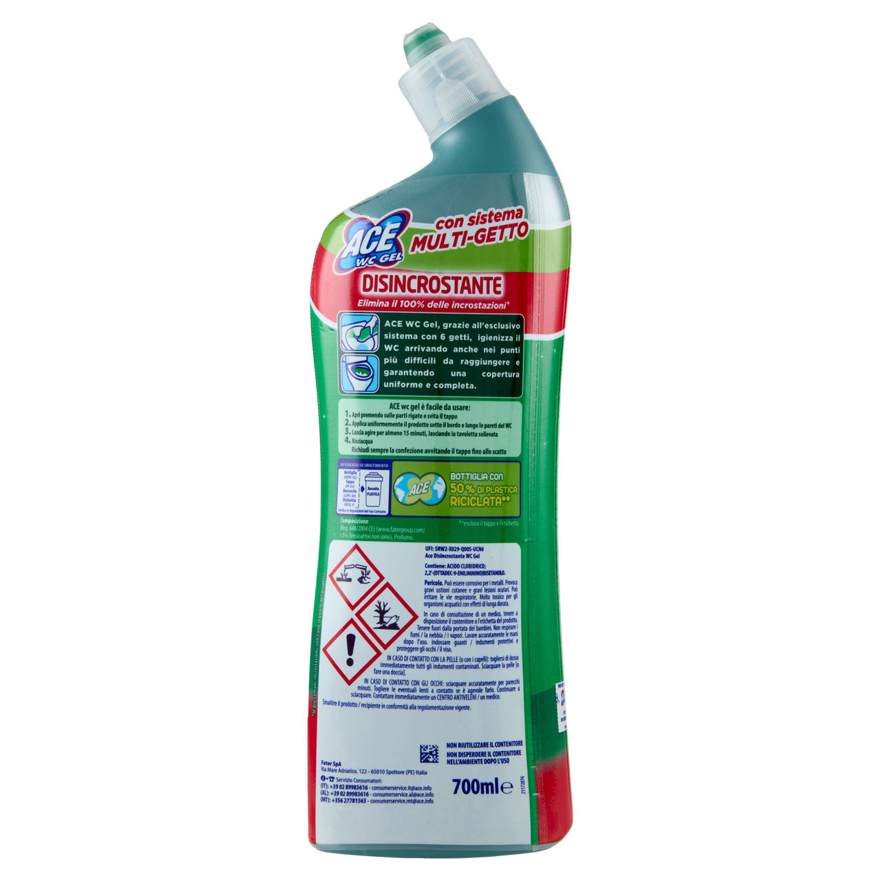 Ace wc gel disincrostante ml 700 - Immagine 21