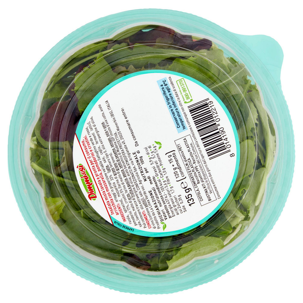 Insalata caprese con mozzarelline 135 gr - Immagine 21