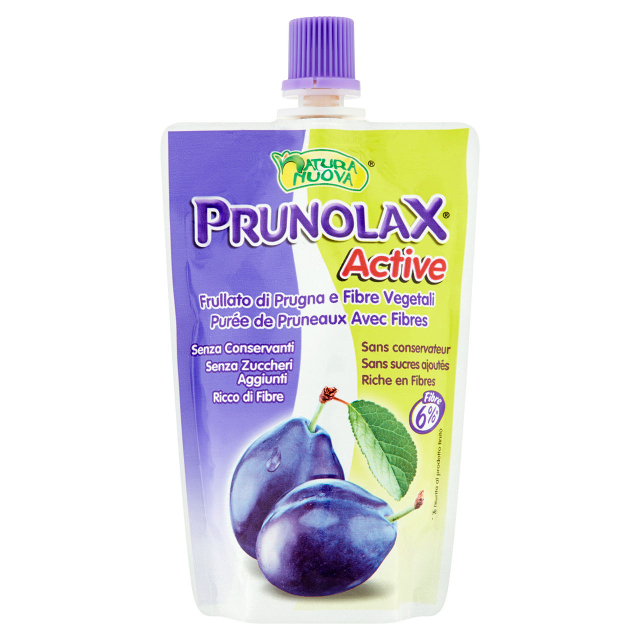 Frullato di prugna e fibre vegetali 100 gr - Immagine 01