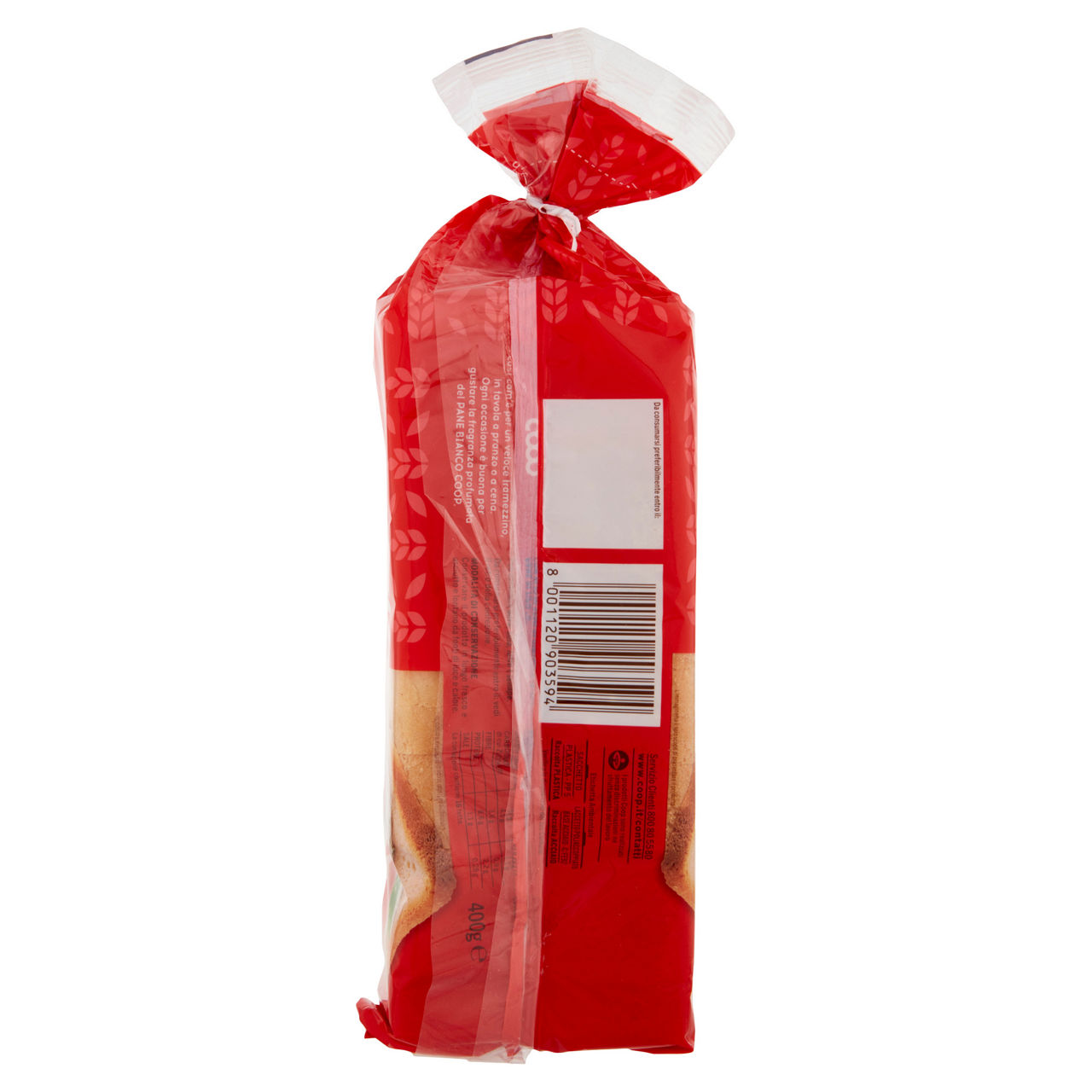 Pane bianco a fette 400 gr - Immagine 41