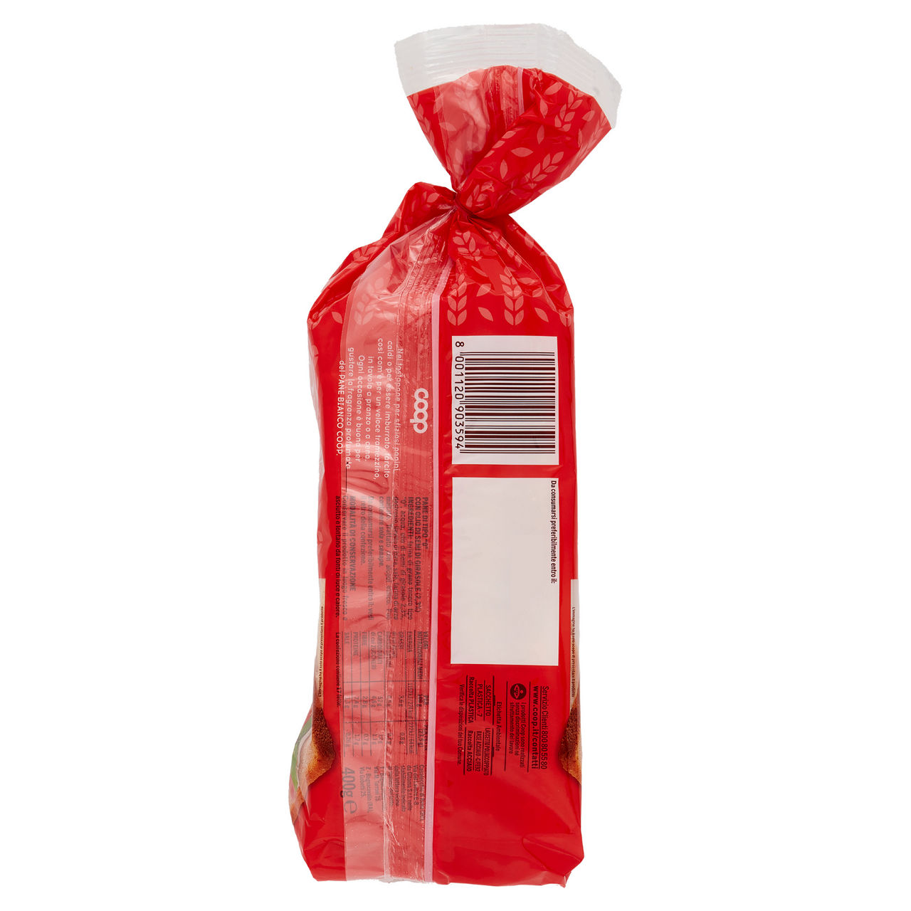 Pane bianco a fette 400 gr - Immagine 91