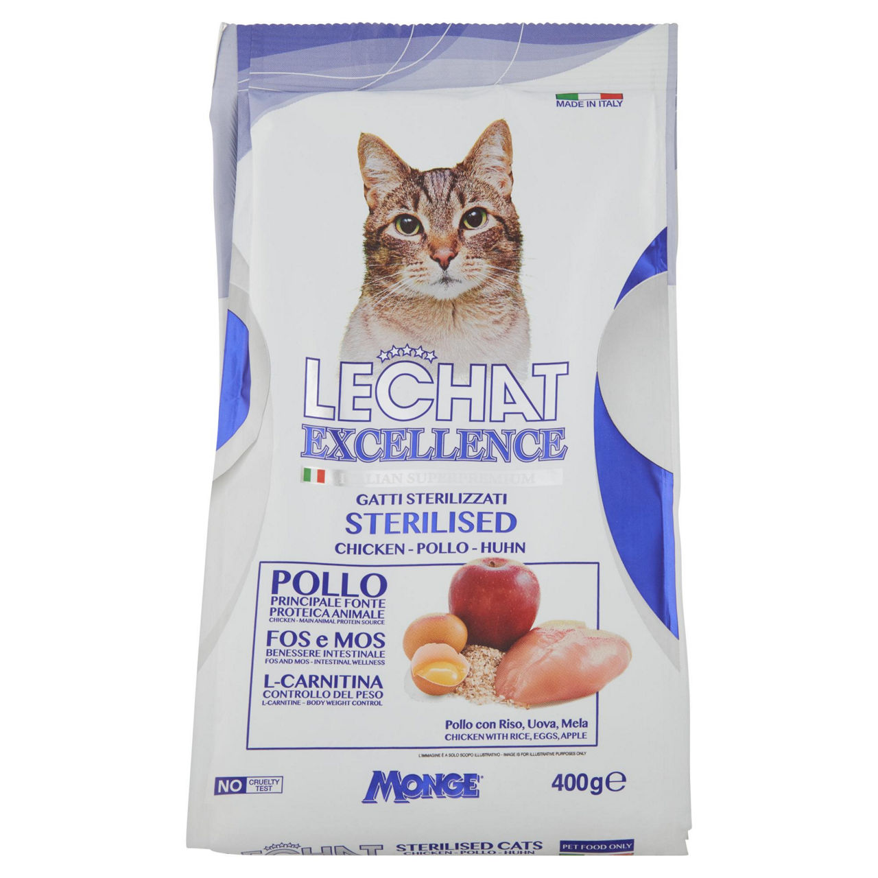 Croccantini lechat excellence sterilized sacchetto g 400 - Immagine 01