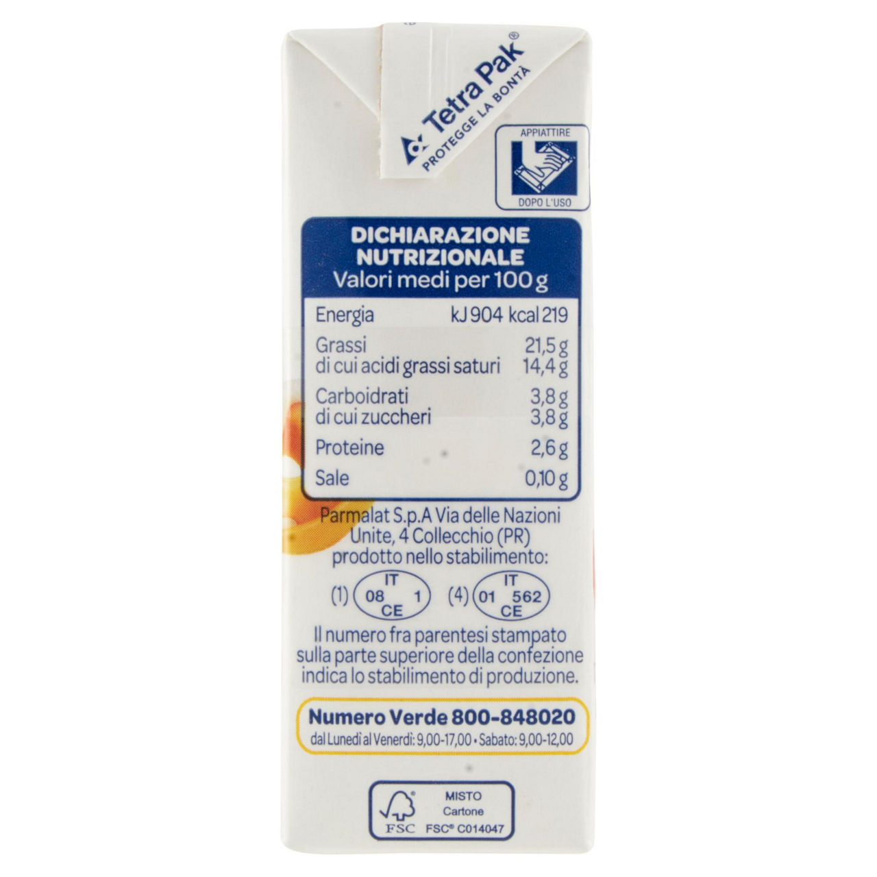 Panna da cucina cremosa mono porzioni 3 pz da 125 ml - Immagine 41