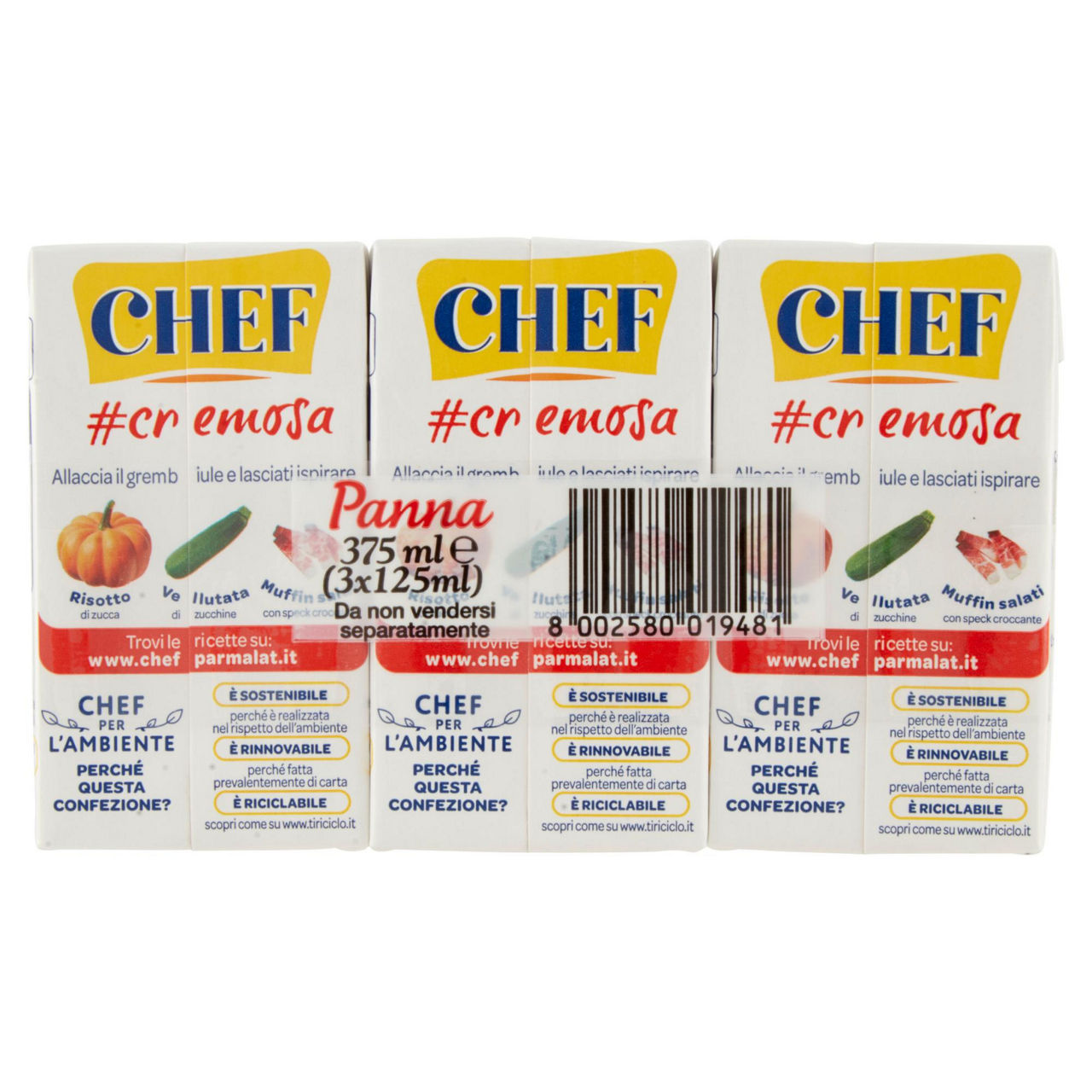 Panna da cucina cremosa mono porzioni 3 pz da 125 ml - Immagine 21