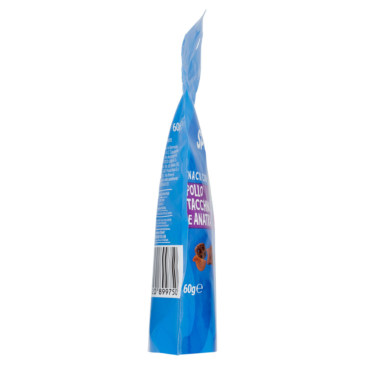 Snack per gatti con pollo tacchino e anatra 60 gr - Immagine 41