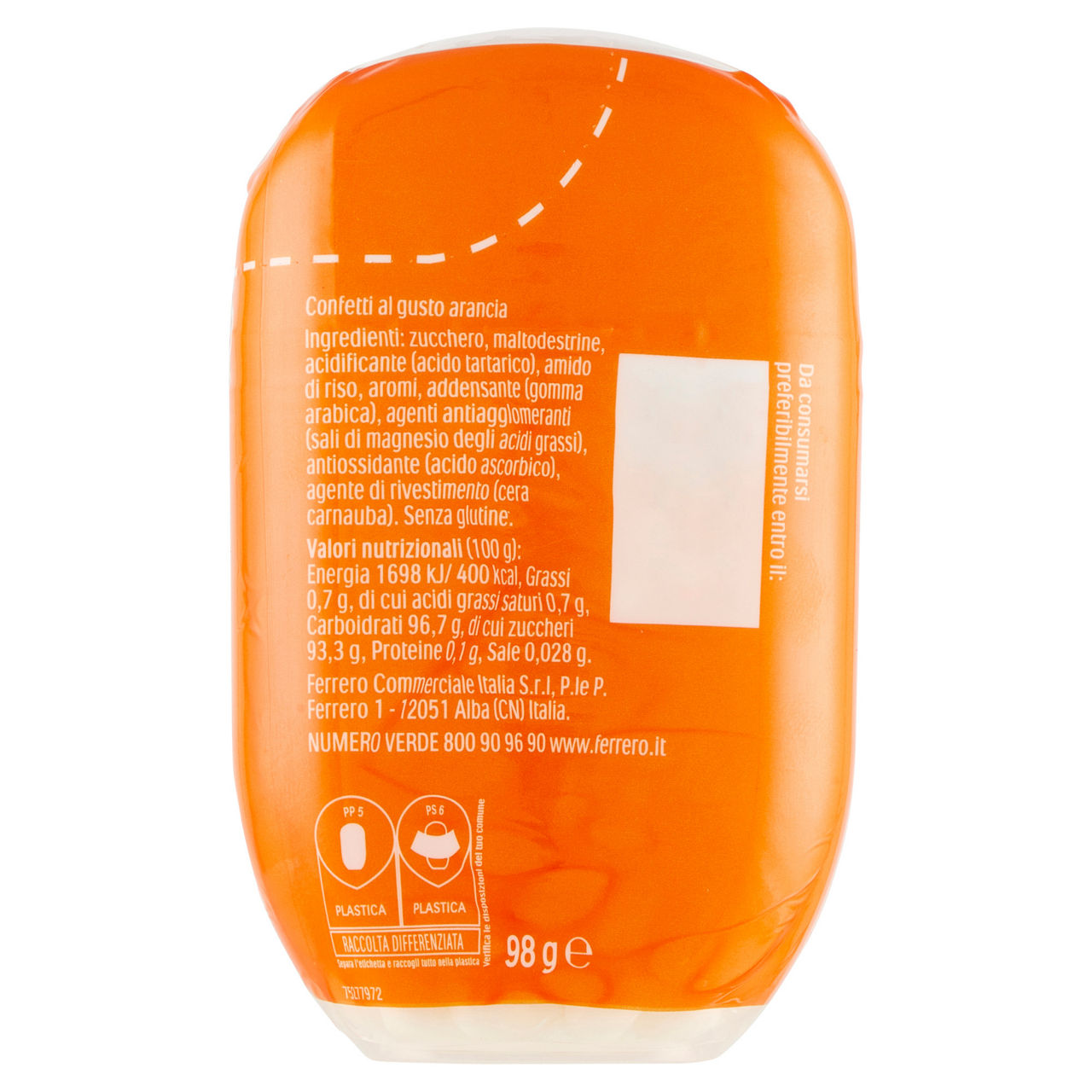 Caramelle Tic Tact all'arancia 98 gr - Immagine 41