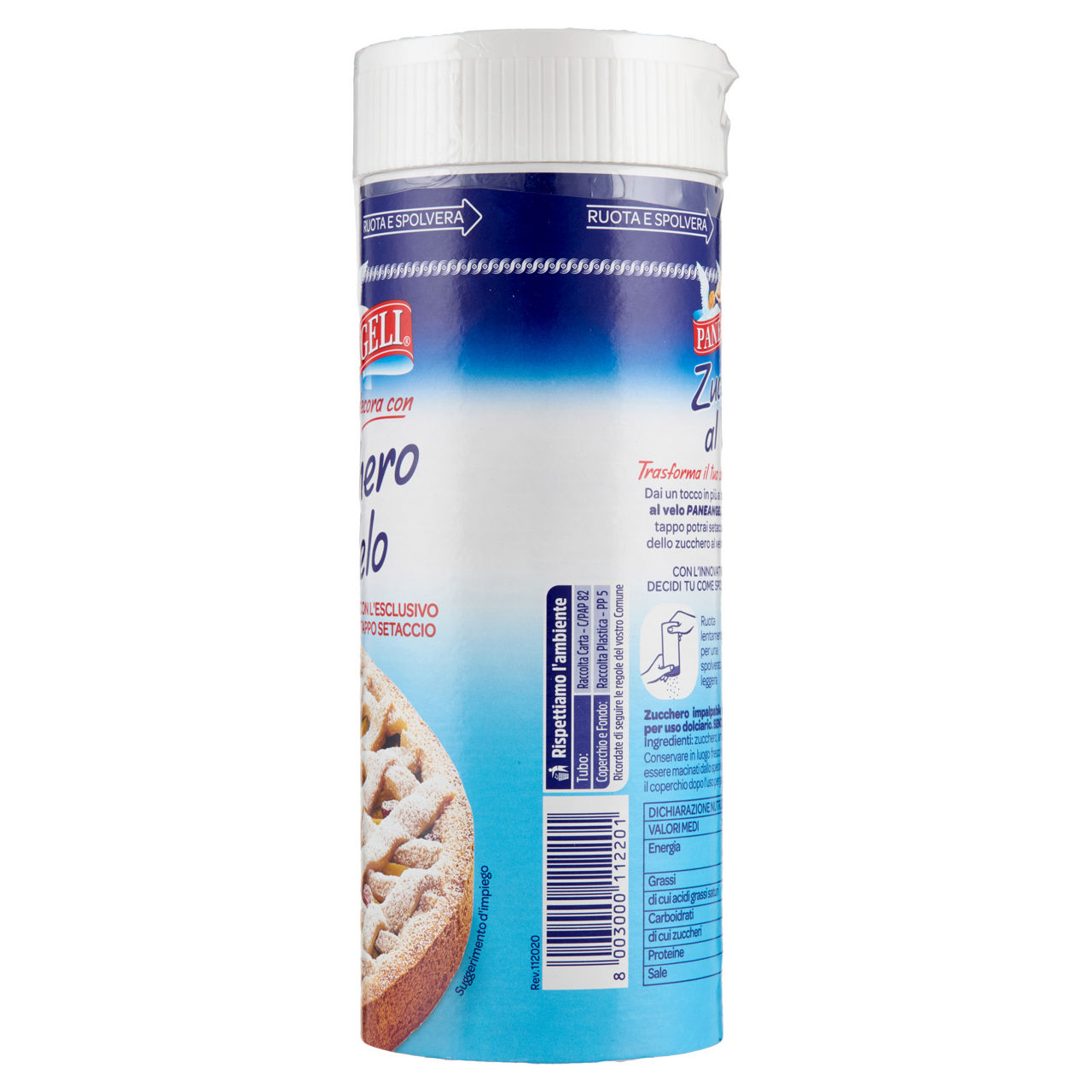 Zucchero a velo con tappo setaccio 200 gr - Immagine 11