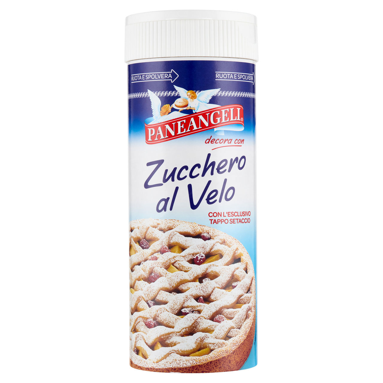 Zucchero a velo con tappo setaccio 200 gr - Immagine 01