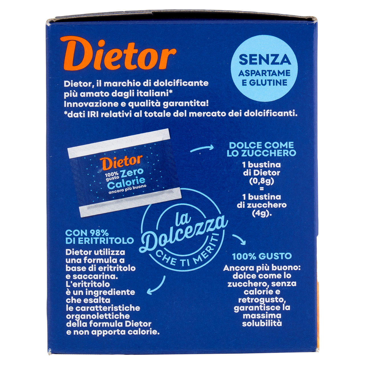 Dolcificante edulcorante in bustine 40 pz 32 gr - Immagine 11