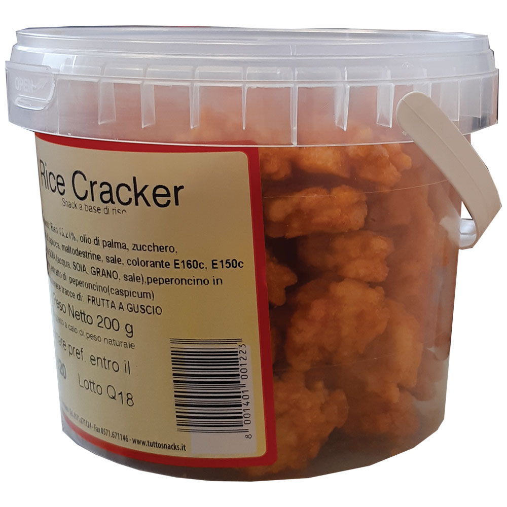 Snack a base di riso 200 gr