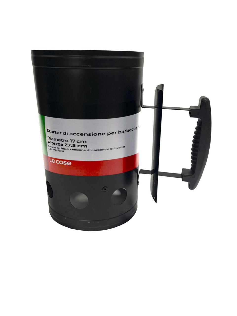 Starter di accensione barbecue con maniglia diametro 17 cm