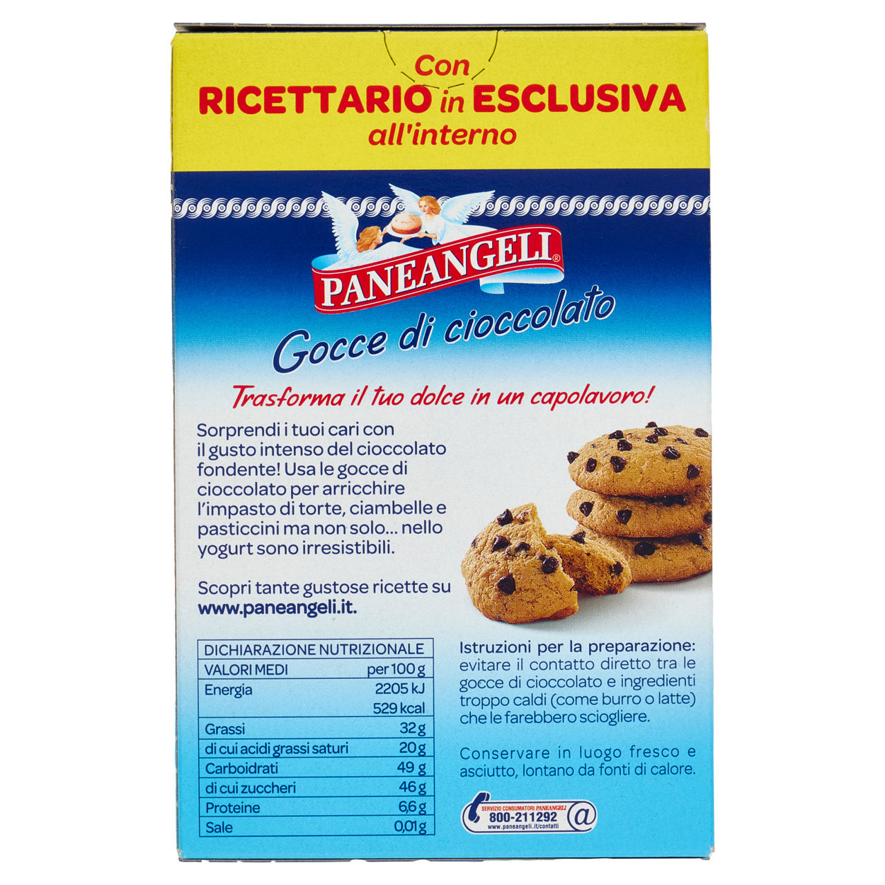 Gocce di cioccolato 125 gr  - Immagine 51