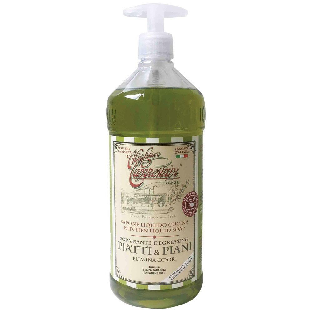 Sapone piatti liquido 1l campostrini - Immagine 01