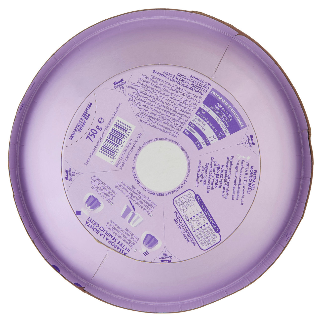 Pandoro Ciocosoffice 750 gr - Immagine 31