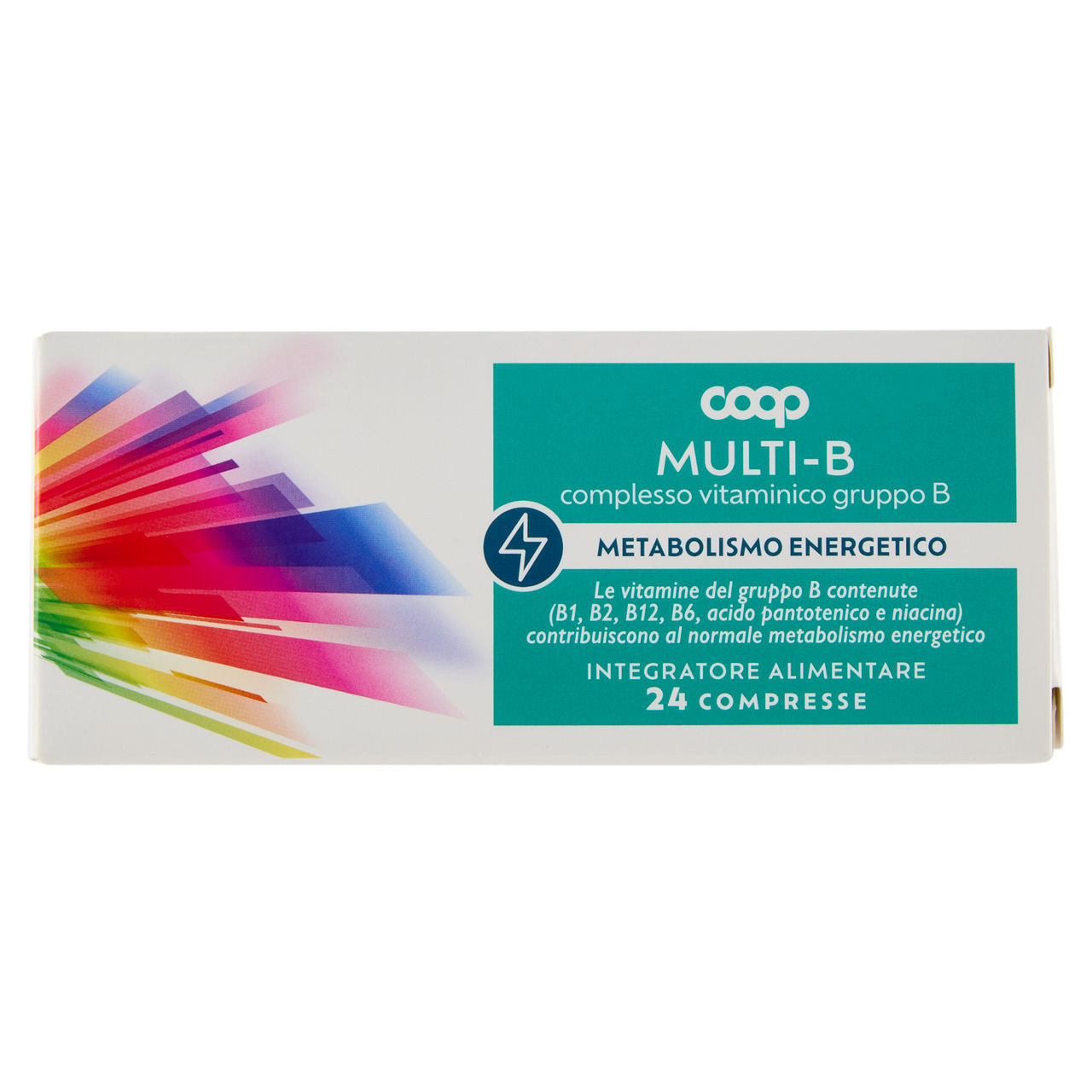 Integratore alimentare Multi-b di vitamine del gruppo B 24 compresse