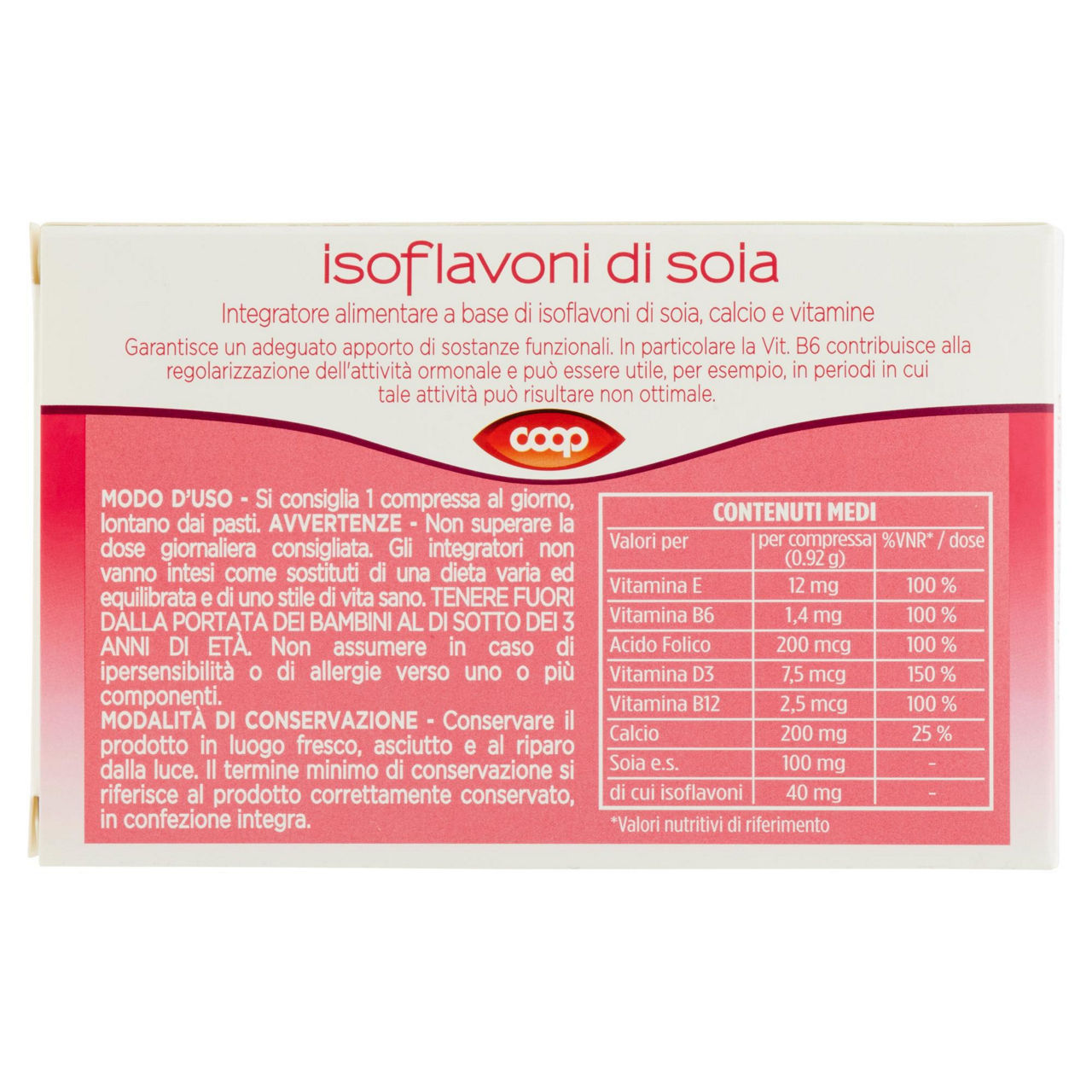 Integratore alimentare Isoflavoni di soia 30 compresse - Immagine 31