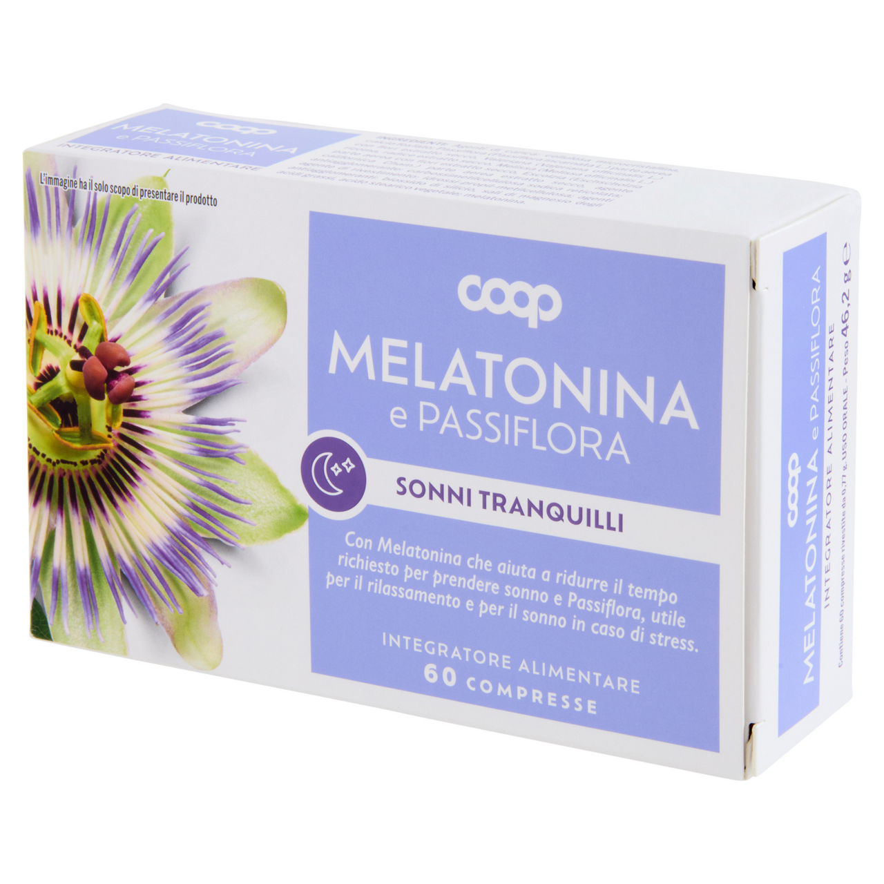 Integratore alimentare melatonina e passiflora 60 compresse - Immagine 51